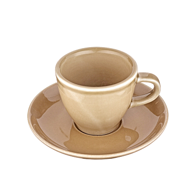 Кофейная пара RISE 70 мл золотисто-коричневая